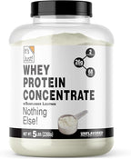 It's Just! - 100% Whey Protein Concentrate, Made in USA, Premium WPC-80, No Added Flavors or Artificial Sweeteners (5 Pound, Unflavored)