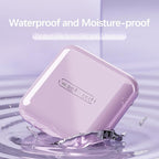 DUBSTAR Small Pill Box,Pill Case,Pill Organizer,Travel Portable Pocket Pill Box Medicine Organizer,Daily Pill Container for Purses Compact Travel Medicine Holder for Vitamins Medication Purple