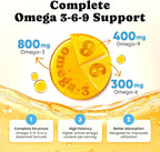 Omega 3 for Dogs – Salmon Oil for Dogs Skin & Coat Health, Fish Oil Supplement for Dog Shedding, Itch & Hot Spot Relief, Allergy Chews with EPA & DHA Fatty Acids for Skin & Joint Support - 180 Ct