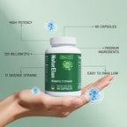 Probiotics for Women & Men - 120 Billion CFU, 17 Powerful Strains for Gut Health, Immunity & Fast Bloating Relief, Third - Party Tested, Non-GMO & Vegan Probiotics Formula for Digestive Health, 60 CT