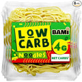 Low Carb Noodles Keto Ramen Noodles (6 Packs) 4g net carb + 5g protein in one healthy ramen noodle. Low Sodium ramen noodles are high protein noodles. Suitable for keto pasta use in sauce or soup or stir fry low carb pasta. More al-dente than konjac & ...