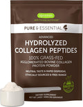 Igennus Free Range Grass Fed Hydrolyzed Bovine Collagen Peptides, Neutral Taste, 100% Highest Grade Bovine Collagen Protein Powder, Types 1, 2 & 3, Clean Label, Non-GMO, Free Range, 40 Servings