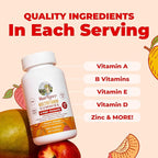MaryRuth's Multivitamin + Hair Growth Gummies | with Lustriva® | Biotin 10000mcg | B Vitamins | Formulated for Thicker Hair, Wrinkles, Fine Lines, Skin Care | Ages 18+ | 30 Servings