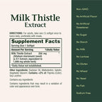 Nature's Bounty Milk Thistle 1000mg, Herbal Health Supplement, Daily Supplement, Gluten Free, Rapid Release Softgels, 50 Ct