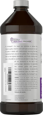 Horbäach Liquid Hyaluronic Acid Supplement | 100 mg | 16 oz | Mixed Berry Flavor | Non-GMO and Gluten Free Formula