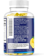 Hydration Electrolyte Gummies - Daily Liquid Replenisher Gummy - Electrolyte Multiplier with Minerals, Potassium & Real Salt - Vegan, Non-GMO - Tasty Lemon Flavor Hydration Electrolytes - 120 Gummies