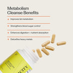 Veracity Metabolism Cleanse - 10 Day Liver Detox, Improves Fat Digestion, Optimizes Metabolism - Helps Regulate Hormones - Toxin Free, Gluten Free, Vegan