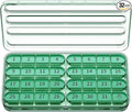 Zoksi Monthly Pill Organizer 1 Time a Day, 30 Day Pill Box Organizer Once a Day, One Month Large Pill Case for Travel, 31 Day Daily Medcine Container for Vitamins, Supplement & Medication (Olive)