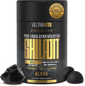 Alpha Shilajit Gummies, Pure Himalayan Shilajit for Men, Tongkat Ali, Ashwagandha KSM 66, Advanced VeltrAbsorb™, 76%+ Fulvic Acid & 92+Trace Minerals, Vegan Sugar-Free