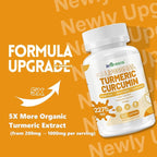 inGreens Turmeric Curcumin Supplement 2275mg, 95% Curcumin, High Absorption Liposomal Turmeric Supplement with Black Pepper & Ginger Extract, Joint Support, Immune Function, Non-GMO, 120 Softgels
