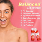 Feminine Wash & Yoni Oil & Yoni Soap Set for Women, Yoni Wash for Vaginal Ph Balance Remove Odor, 1 Fl.Oz Moisturizing Feminine Oil & 5.07 Fl.Oz Body Wash & 3.53 Oz Soap Bar