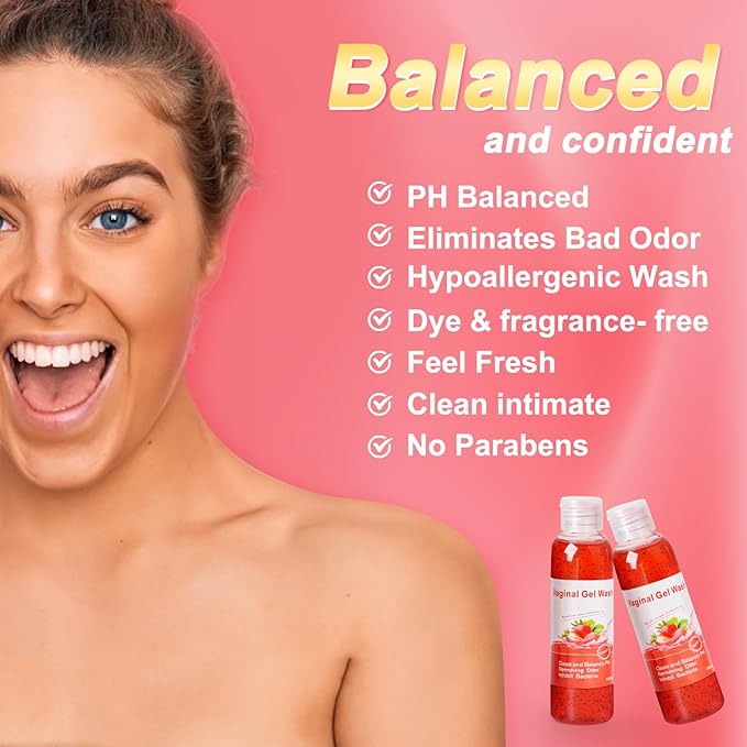 Feminine Wash & Yoni Oil & Yoni Soap Set for Women, Yoni Wash for Vaginal Ph Balance Remove Odor, 1 Fl.Oz Moisturizing Feminine Oil & 5.07 Fl.Oz Body Wash & 3.53 Oz Soap Bar