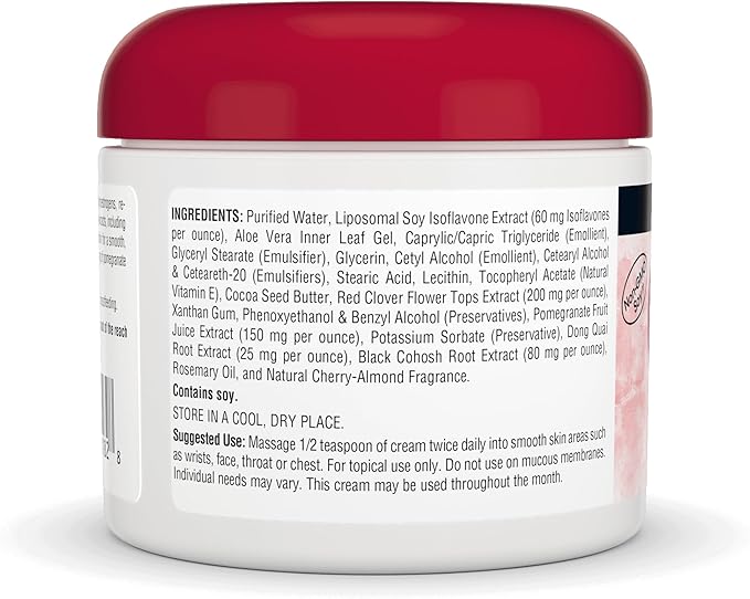 Source Naturals Phyto-Estrogen Cream, Paraben-Free - 4 oz Cream