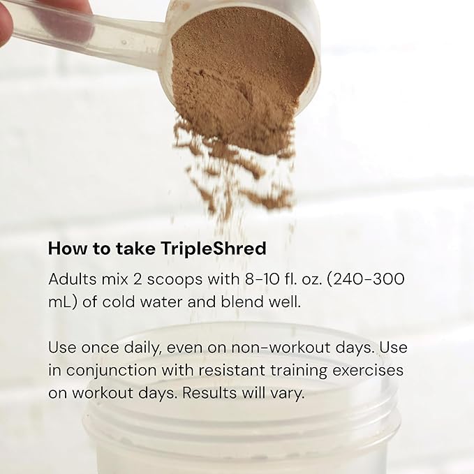 Novex Biotech TripleShred Protein - Pre-Stacked Protein - Increase Energy and Focus - Build Muscle - Chocolate Fudge, 20 svgs (Pack of 2)