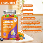 Calcium Citrate with Vitamin D3, K2, 1200mg Calcium Gummies with Magnesium Zinc, Extra Absorption Calcium Supplements for Women & Men Bone, Muscle & Immune Support, Fruit Flavor 120 Chewable Gummies