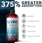 Living Silica ORGONO Collagen Booster | Vegan Mineral-Based Silica Supplement | Supports Healthy Collagen & Elastin Production for Joint & Bone Support, Glowing Skin, Strong Hair & Nails | 16.9 Fl Oz