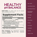 Nature's Bounty Probiotics for Women, Vaginal Probiotics for Healthy pH Balance, 2 Billion CFU, Clinically Studied Strains, Optimal Solutions pH Balance Pills, 30 Vegetarian Capsules