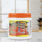 Arymar Glucosamine Chandroitin Powder (1500mg/1200mg) - Joint Health Support Supplement - Helps Maintain Mobility & Flexibility - High Absorption Formula - 300g (10.5 oz) (2, 20.3)
