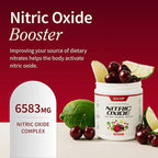 Snap Supplements Organic Beet Root Powder Nitric Oxide Supplement for Men & Women, Red Spinach & Pomegranate, Supports Healthy Energy & Blood Pressure Already in Normal Range, 30 Servings, Cherry Lime