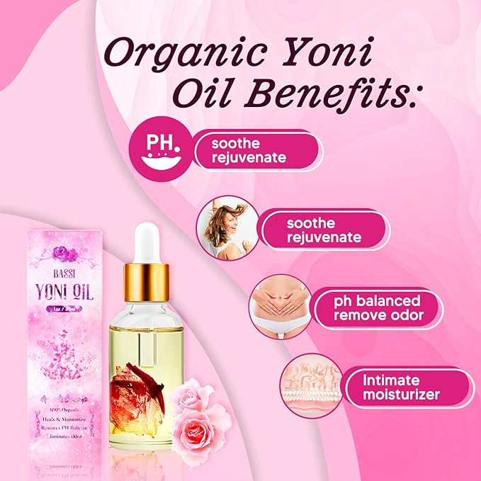 Feminine Wash & Yoni Oil & Yoni Soap Set for Women, Yoni Wash for Vaginal Remove Odor, Natural Feminine Care Soap for pH Balance, 1 Fl.Oz Feminine Oil & 5.07 Fl.Oz Vaginal Wash 3.53 Oz Yoni Soap Bar