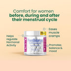 FemBalance® – Women’s Hormone Balance Supplement for PMS Support & Menstrual Cramp Relief - Ashwagandha, Magnesium & Chamomile for Hormonal Balance, Mood & Energy – 90 Vegan Capsules