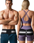 SI Belt for Men and Women – Sacroiliac Pelvic Support for Lower Back, Hip, and Sciatica Pain Relief – Adjustable Lumbar Brace for Pelvic Stability, Widened Design (Medium)