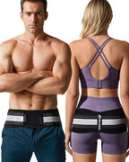SI Belt for Men and Women – Sacroiliac Pelvic Support for Lower Back, Hip, and Sciatica Pain Relief – Adjustable Lumbar Brace for Pelvic Stability, Widened Design (Medium)