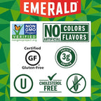 Emerald Nuts, Salt & Pepper Cashews, 100 Calorie Packs, 7 Count, 4.34 Oz (Pack of 4)