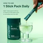 Proper, The Greens Daily Boost Organic Greens Powder. Whole Food, Apple Flavor Veggie Powder Superfood with Wheatgrass, Spirulina, Chlorella, Probiotics. Daily Drink Mix for Wellness and Digestion