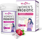 Vaginal Probiotics for Women: Daily Cranberry Probiotics with Prebiotics Support Digestive Urinary Tract Health pH Balance with 30 Billion CFU 8 Diverse Strains Vegan 60 Counts