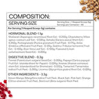 OZIVA Plant Based HerBalance for PCOS | PCOS Supplement for Women for Hormonal Balance & Better Menstrual Cycle | PCOS Drink with Inositol, Shatavari,Chasteberry, Ashoka Certified Clean & Vegan, 250g