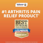 Voltaren Arthritis Pain Gel for Powerful Topical Arthritis Pain Relief with Diclofenac - NEW Easy Open Cap - 100 g Tube And 20 g Travel Size Tube