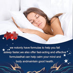 Sleep Gummies for Adults – Melatonin Free Gummies with 5-HTP, L-Theanine, Magnesium & Valerian Root – Vegan, Halal, Sugar & Gluten Free – Sweet Strawberry 60 Count