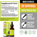 AFC Japan Brazilian Green Propolis Extract | Highest Artepilin C & Flavonoids for Antioxidant & Immune Support Pure Concentrated Liquid Extract Bee Propolis Tincture from Brazil (30ml/ 1Fl.Oz)