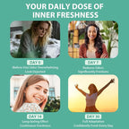Chlorophyll Capsules Internal Body Deodorant Supplement for Women and Men for Gut Health, Fresh Breath, Skin Health, Detox & Digestion Support, Natural Odor Remove, Vegan, Non-GMO-30 Capsules
