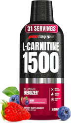 ProSupps L-Carnitine Liquid 1500, Stimulant-Free Liquid Shots for Men & Women - Clean Workout Drink for Energy, Performance & Muscle Recovery - No Sugar, No Carbs - 31 Servings, Berry
