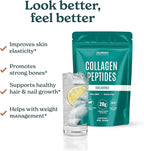 Collagen Peptides Powder, Unflavored, 1 lb – Supports Hair, Skin, Nail, Bone & Joint Health – Hydrolyzed, Grass-Fed, Gluten-Free, Keto-Friendly, Zero Sugar Protein Supplement.