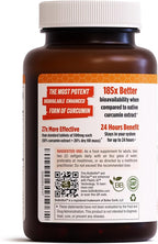 A1Vitality NovaSOL Turmeric Curcumin 1000mg – Clinically Proven 185x Higher Absorption – Promotes Joint Comfort, Mobility & Overall Wellness – Non-GMO, Doctor Formulated, 60 Softgels.