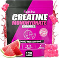 Creatine Monohydrate Gummies 4g per Serving, Creatine Gummies for Men & Women, Pre Workout, Energy, Strength, Muscle Support, Recovery, Sugar Free, Gluten-Free, Vegan, Non-GMO, 120 Count