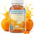 DEWANG Feminine Balance Gummies – Daily pH Balance & Vaginal Health Support, Probiotics for Womens Odor & Confidence Pineapple Flavor Vegan & Sugar-Free (Orange)