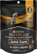 Purina Pro Plan Veterinary Large Breed Dog Joint Care Supplement with Glucosamine, Chondroitin, and Collagen to Support Hip and Joint Health – 60ct Pouch