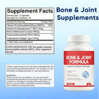 Shield Bone and Joint Formula - Enhanced Bone Support & Bone Health Supplement with Vitamin D3 & K2, 60 Capsules (1)