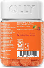 OLLY Laser Focus Gummy, Ginseng, Alpha GPC, B Vitamins, Berry Tangerine Flavor - 36 Count (Pack of 2)