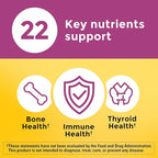 Nature Made Multivitamin For Women 50+ No Iron, Multivitamins for Women 50 Plus, Daily Nutritional Support, Nature Made Multi Vitamins, 90 Tablets, 90 Day Supply