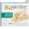 Wonderslim High Fiber Protein Bars, Salted Toffee Pretzel | 15g Protein, 7g Fiber | Low Sugar, Low Carb | Healthy Indulgence | Satisfying, Supports Energy & On-the-Go Convenience, 7 Pack