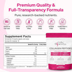 FORTIBONE® Premium Bone Health Collagen Peptides w/FORTIGEL®, VERISOL®, TENDOFORTE® | Clinically-Supported for Bones Joints Skin Hair Nails | Hydrolyzed Collagen Anti-Aging Formula | 30 Servings