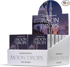 Moon Drops Sleep Aid Lozenges (12 Pack) | Homeopathic Vanilla Flavor Supplement, Non-Habit Forming Vegan Gluten-Free Sleep Support Including Coffea Cruda 12X