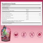 BUTTERFLY'S TEAR Organic Spicy Beet Root Gummies, Supports Heart & Blood Vessel Health, Promoting Nitric Oxide, Vitamin D3+K2+E, Extracts of Grape Seed, Hawthorn, Berberine and Other, Sugar Free