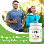 Z-Pro25 Protein Powder, 21.4 oz, 16 Servings – 25g Casein & Whey Blend – Low-Carb, High-Protein Meal Replacement Shake – Muscle Recovery & Weight Management - 21 Vitamins & Minerals – Vanilla