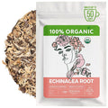 Organic Echinacea Root Tea (4oz.) – Echinacea Purpurea - Seasonal Wellness & Recovery Support - Naturally Caffeine Free – Great for Herbal Tea, Infusion, Tincture